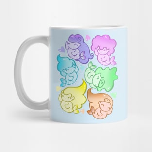 Rainbow Merfolk Mug